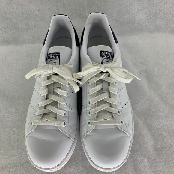 Adidas Stan Smith Tennis Shoes Sneaker White Lace Up Women - Picture 6 of 10